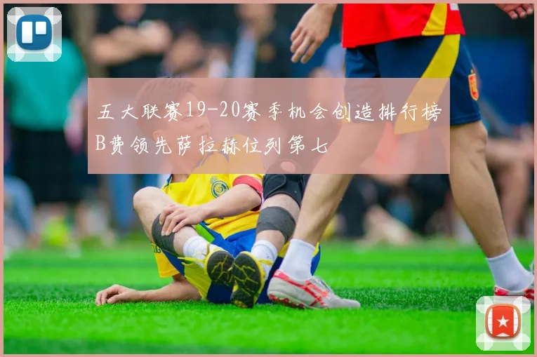 五大联赛19-20赛季机会创造排行榜B费领先萨拉赫位列第七