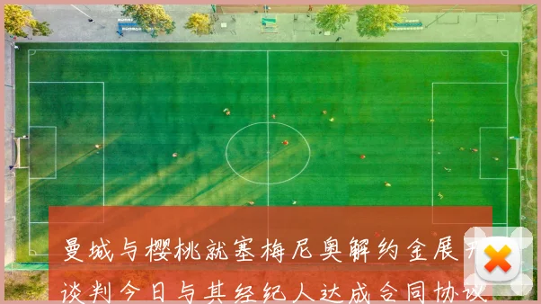 曼城与樱桃就塞梅尼奥解约金展开谈判今日与其经纪人达成合同协议