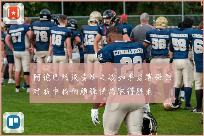 阿德巴约谈黄蜂之战如季后赛强烈对抗中我们顽强拼搏取得胜利